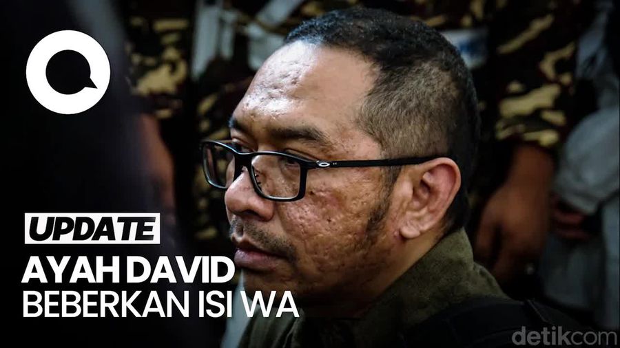 Ayah Beberkan Isi WA David dengan AG, Ada Ancaman Mau Ditembak