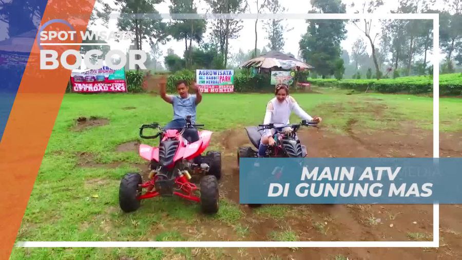 Bermain ATV di Kawasan Wisata Gunung Mas Kota Bogor