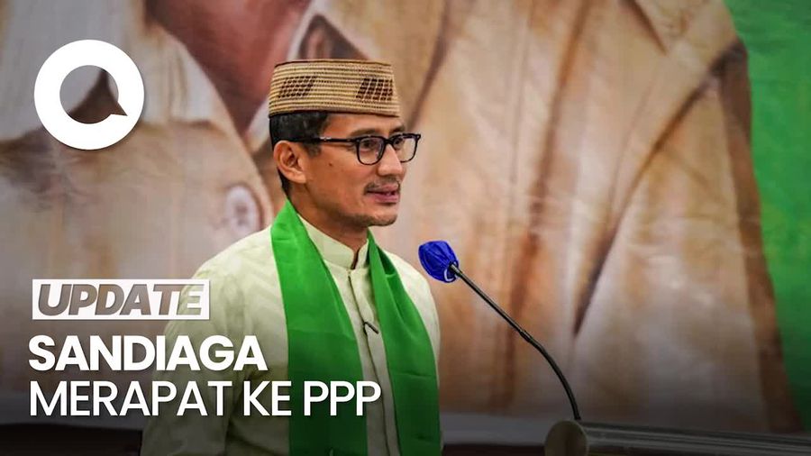 Sandiaga Besok Gabung PPP, Jadi Waketum?