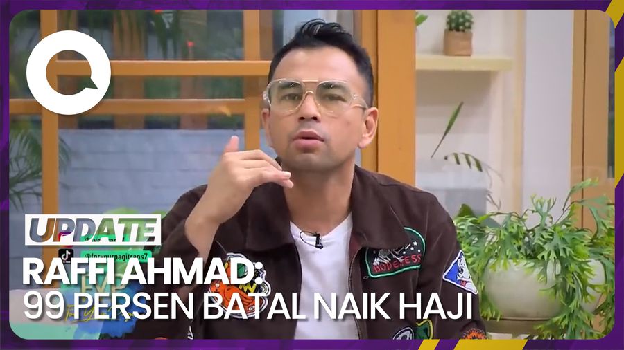 Fix! Raffi Ahmad Batal Berangkat Haji Tahun Ini