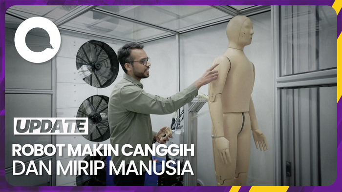 Makin Mirip Manusia, Kini Robot Bisa Berkeringat dan Bernapas
