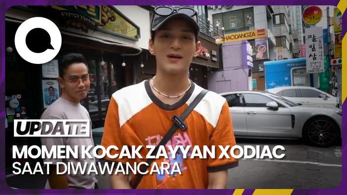 Tingkah Kocak Gibran Buat Zayyan XODIAC Gagal Fokus Saat Wawancara