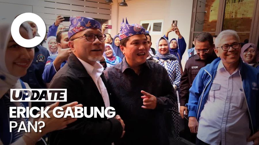 Erick Sambangi DPW PAN Jatim, Zulhas: Kantor PAN, Kantor Pak Erick Juga