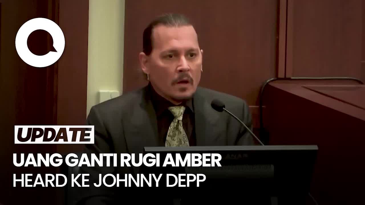 Johnny Depp Sumbangkan Uang Ganti Rugi Amber Heard Ke Badan Amal