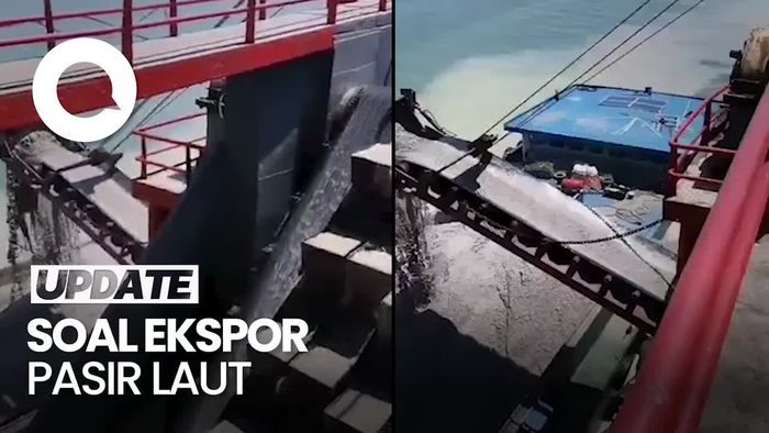 Kata Jokowi soal PP Ekspor Pasir Demi Singapura