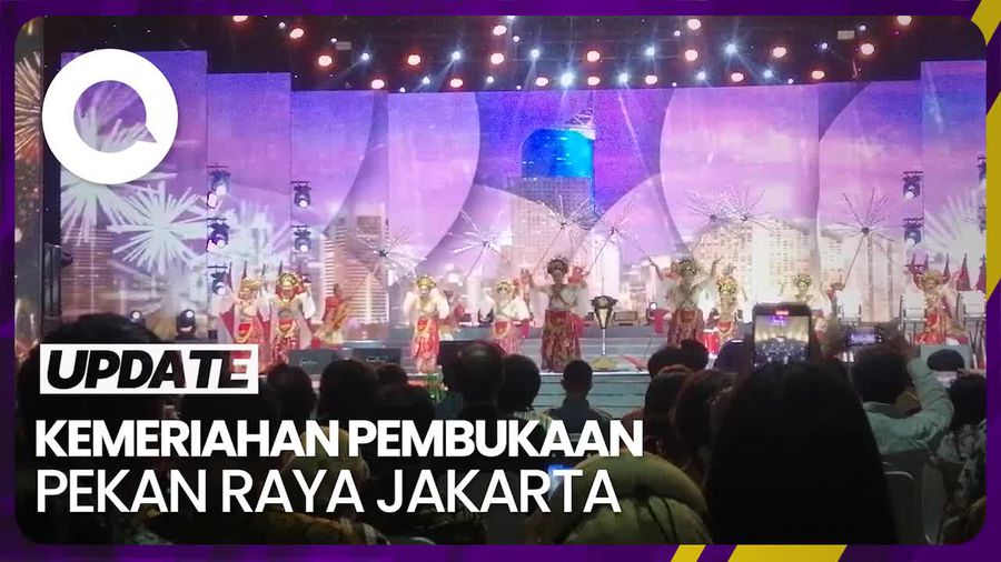 Suasana Pembukaan Pekan Raya Jakarta 2023