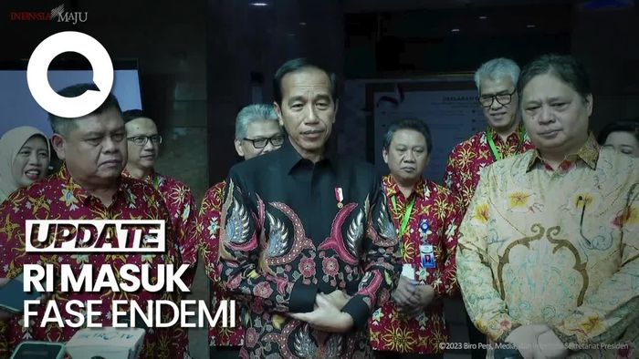Jokowi Putuskan RI Masuk Endemi Covid-19 dalam Beberapa Pekan ke Depan