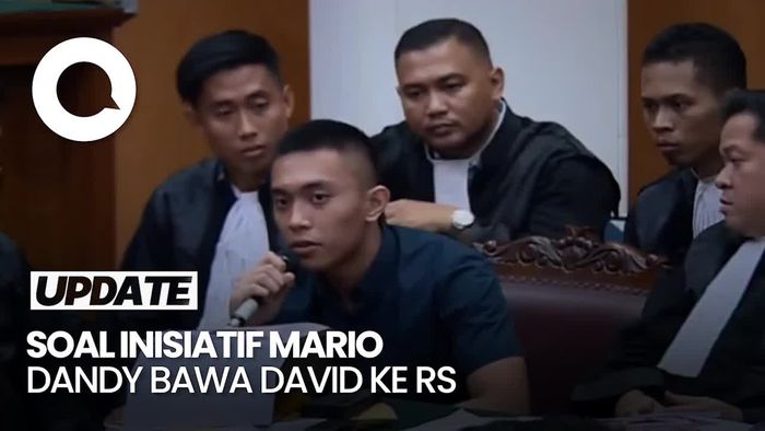  Bantahan Mario Dandy Saat Disebut Tak Inisiatif Bawa David ke RS