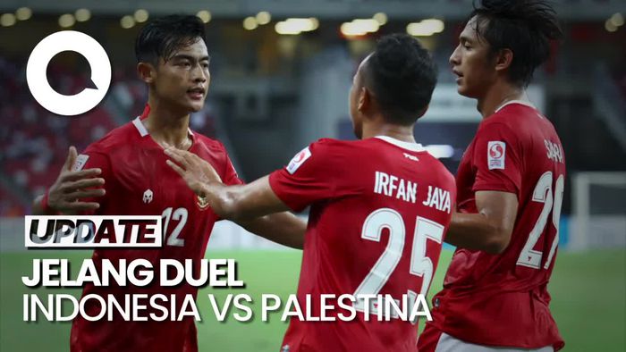 Prediksi Line Up dan Head to Head Indonesia Vs Palestina