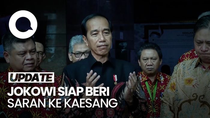 Jokowi soal Kaesang Maju di Depok:  Tugasnya Orang Tua Mendoakan