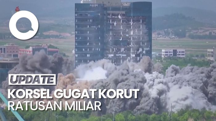 Kantornya Hancur, Korsel Gugat Korut Rp 520 M!