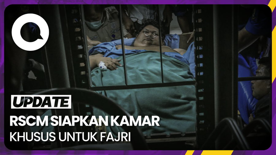 Pria Obesitas Asal Tangerang Jalani Perawatan Di RSCM
