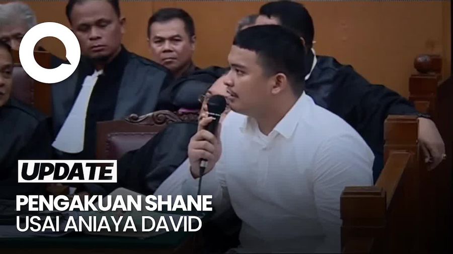Shane Akui Main Gitar di Polsek Usai Aniaya David