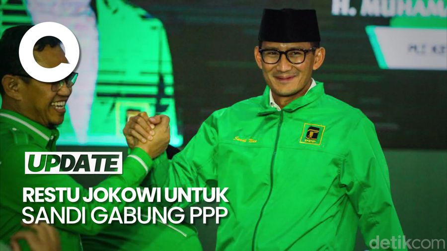 Sandiaga Ngaku Sudah Dapat Restu Jokowi Gabung PPP