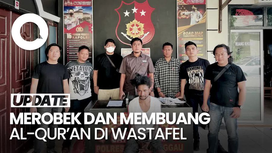 Robek Al-Quran, Pria di Lubuklinggau Ini Ditangkap Polisi