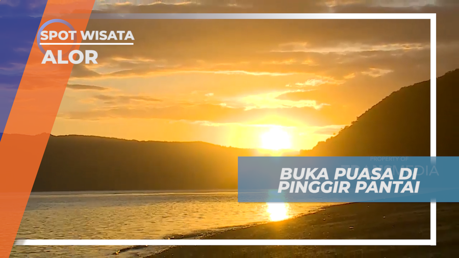 Menikmati Kebersamaan Buka Puasa di Tepi Pantai Sebanjar, Alor