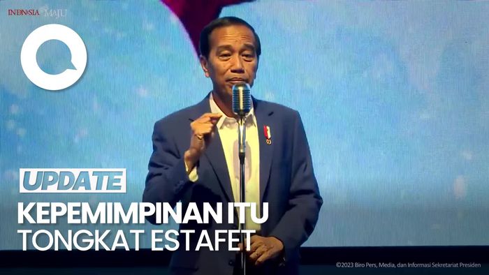 Jokowi Sebut Kepemimpinan Bukan Meteran Pom Bensin yang Dimulai dari 0