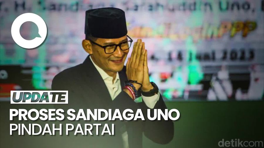 Perjalanan Sandiaga Uno yang Akhirnya Berlabuh di PPP