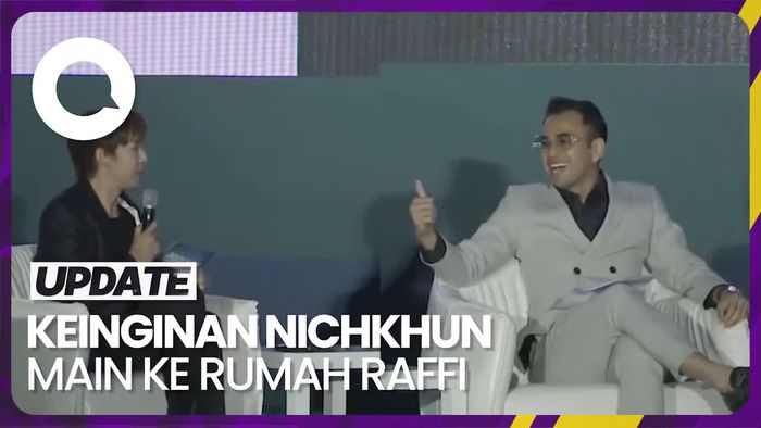 Saat Nichkhun 2PM Minta Diajak Main ke Rumah Raffi Ahmad