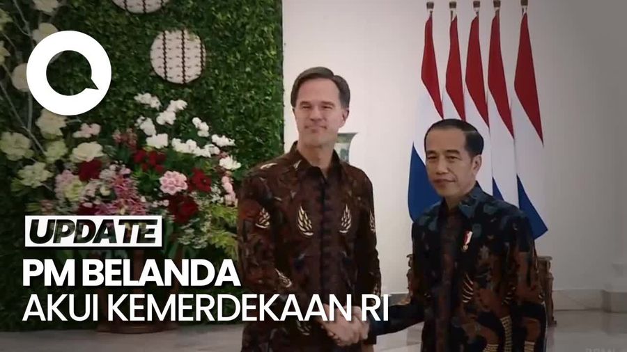 PM Belanda Resmi Akui Kemerdekaan RI 17 Agustus 1945