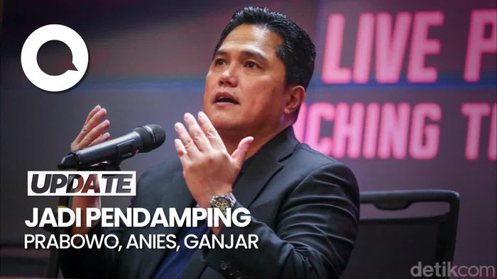 Menerka Elektabilitas Erick Thohir Jadi Cawapres Versi Survei IPO