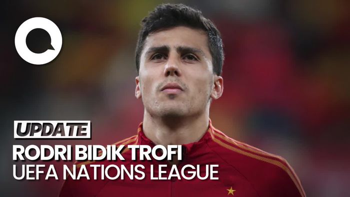 Usai Treble Bareng Man City, Rodri Bidik Trofi UEFA Nations League