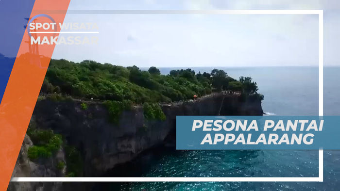 Melihat Pesona Pantai Appalarang Makassar