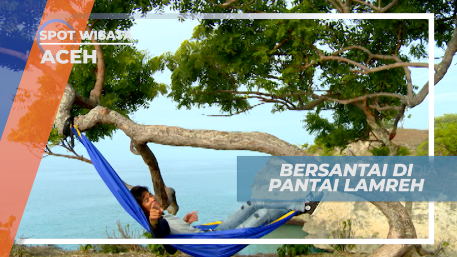 Santai Sejenak, Menikmati Suasana Sejuk Pantai Lamreh, Aceh