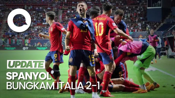 Kalahkan Italia, Spanyol Melaju ke Final UEFA Nations League