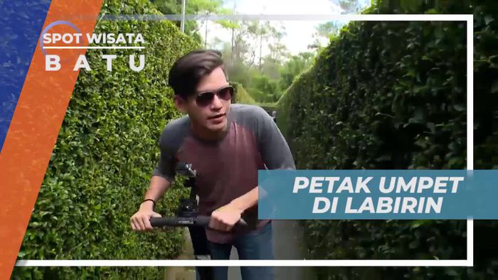 Keseruan Bermain Petak Umpet di Taman Labirin Coban Rondo Jawa Timur