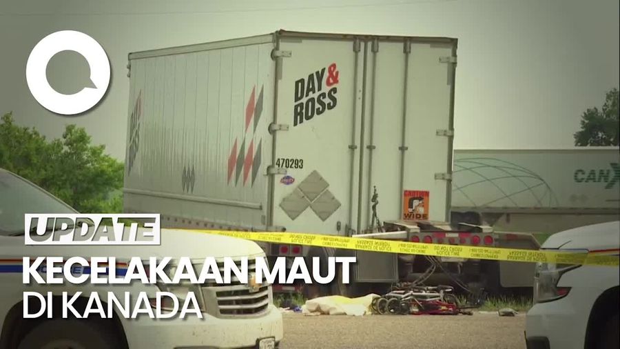 Truk Tabrak Kendaraan Pengangkut Lansia di Kanada, 15 Orang Tewas