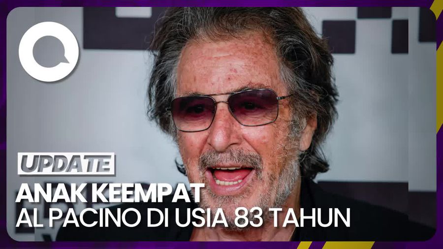 Aktor Hollywood Al Pacino Dikaruniai Anak di Usia 83 Tahun