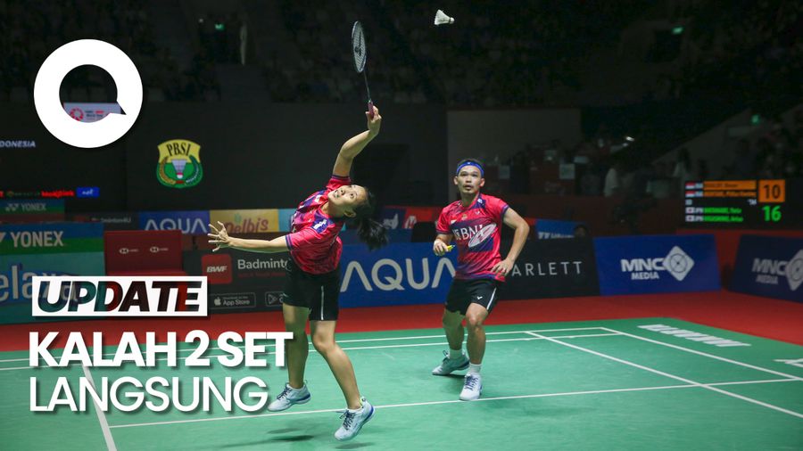 Indonesia Open 2023: Rinov/Pitha Kandas di Perempatfinal