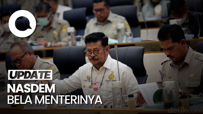 KPK Panggil Mentan Syahrul Yasin Limpo, NasDem Membela