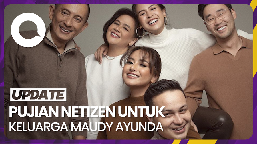 Lihat Foto Keluarga Maudy Ayunda yang Disebut Family Goals oleh Netizen