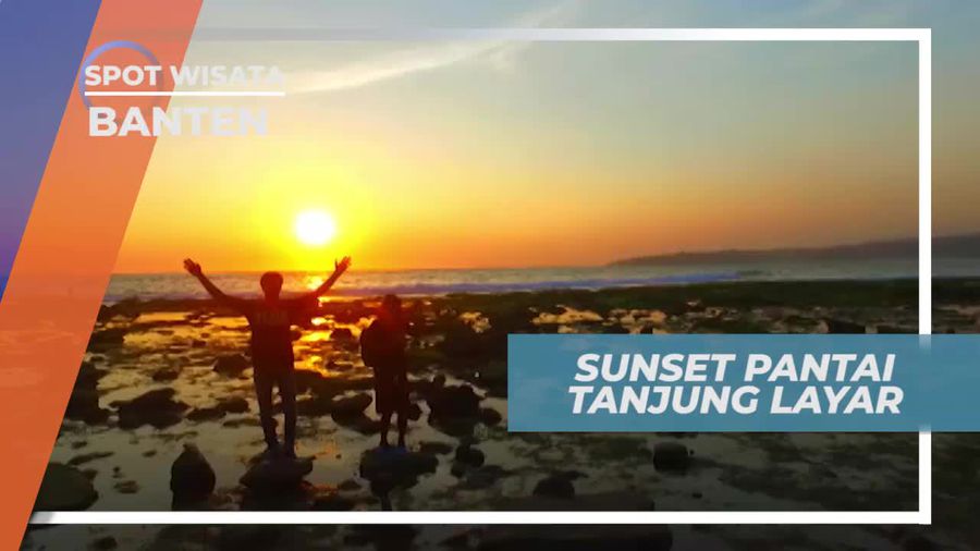 Menikmati Keindahan Panorama Sunset di Pantai Tanjung Layar Banten