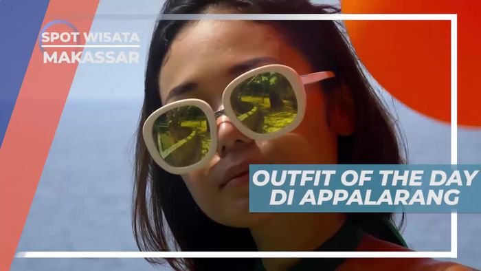 Tampil Cantik Saat Berkunjung ke Pantai Appalarang Makassar