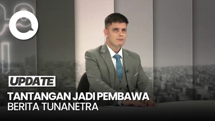 Berkenalan dengan Pembawa Berita Tuna Netra dari Yordania