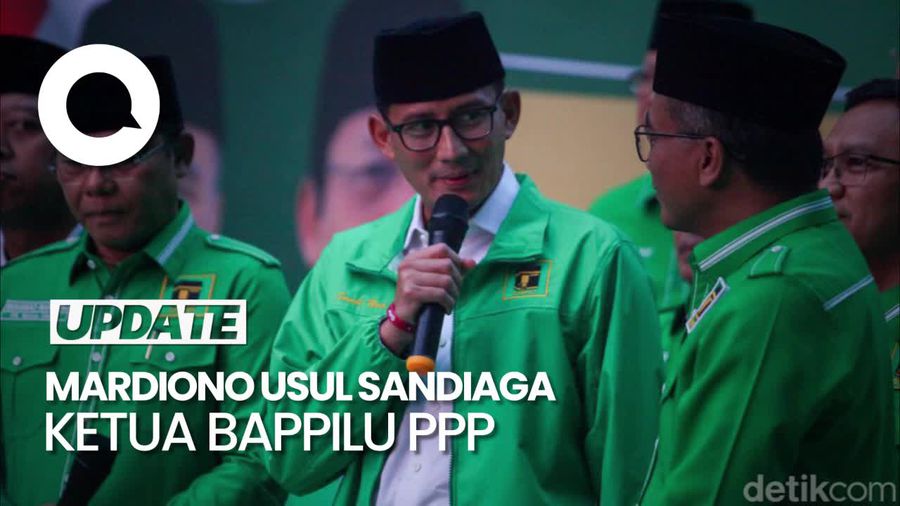 Sukses Dampingi Prabowo Jadi Alasan Mardiono Usul Sandi Ketua Bappilu