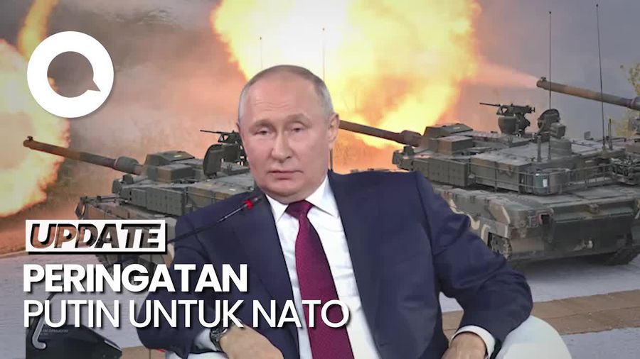 Putin Peringatkan NATO Tak Terlalu Ikut Campur Perang di Ukraina