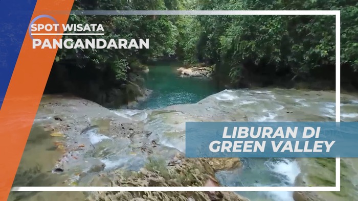 Green Valley, Mengunjungi Jernihnya Aliran Air Sungai Citumang, Pangandaran