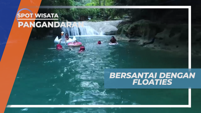 Green Valley, Bersantai Menikmati Suasana Alam di Atas Floaties, Pangandaran