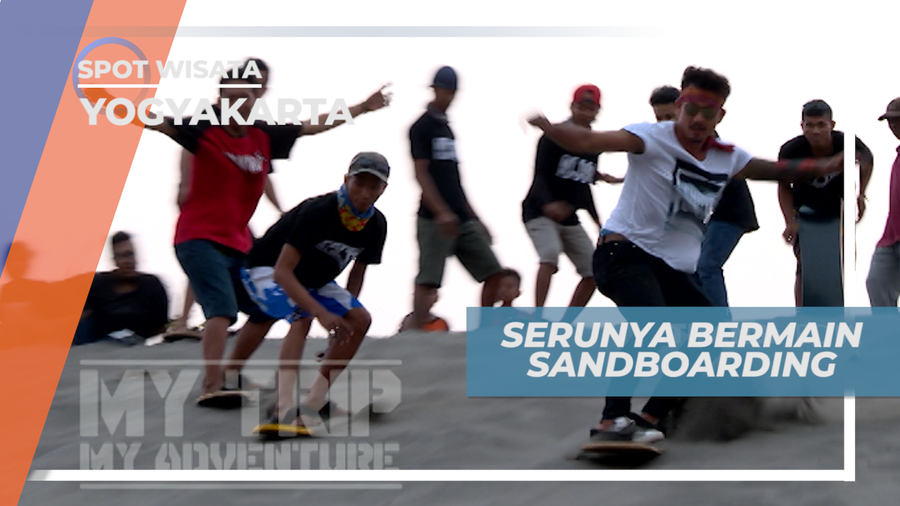 Pacu Adrenalin, Meluncur Seru Bermain Sandboarding di Gumuk Pasir, Yogyakarta
