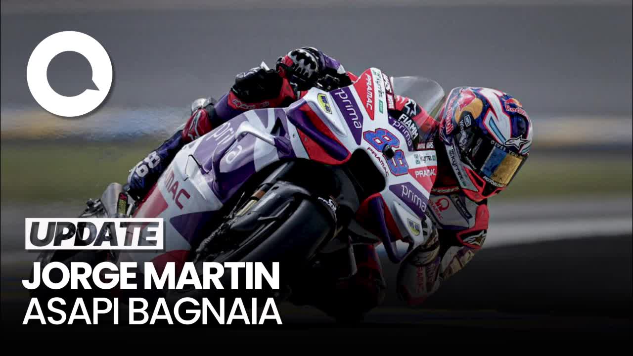 Jorge Martin Menangi Sprint Race MotoGP Jerman