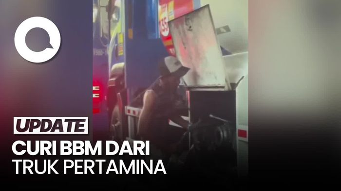 Aksi Santuy Maling BBM di Jakut, Polisi Turun Tangan