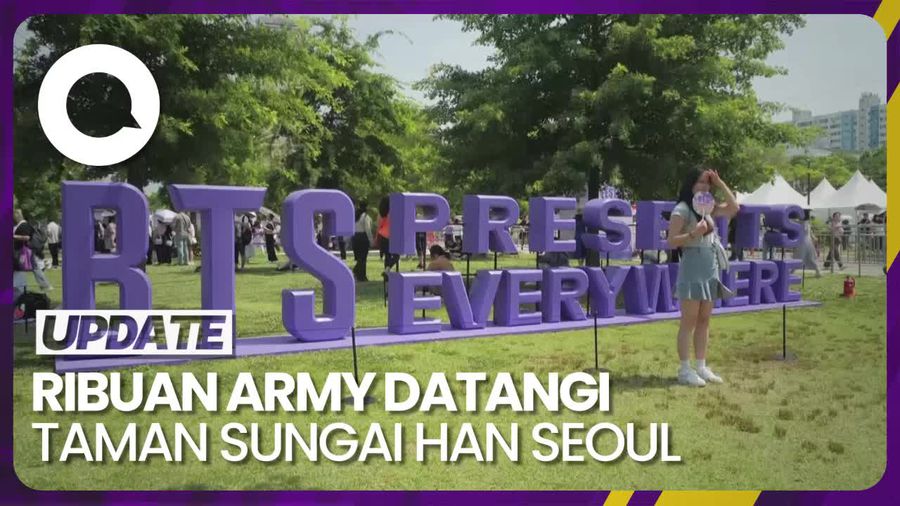 Rayakan 1 Dekade BTS, 300 Ribu ARMY Diprediksi Hadir di Taman Sungai Han