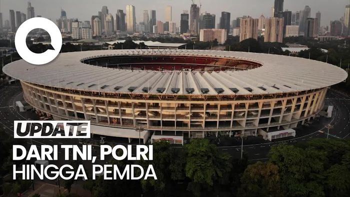 Amankan Laga Indonesia vs Argentina, 5.596 Personel Gabungan Disiagakan