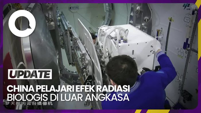Tujuan China Pelajari Paparan Radiasi Biologis di Luar Angkasa