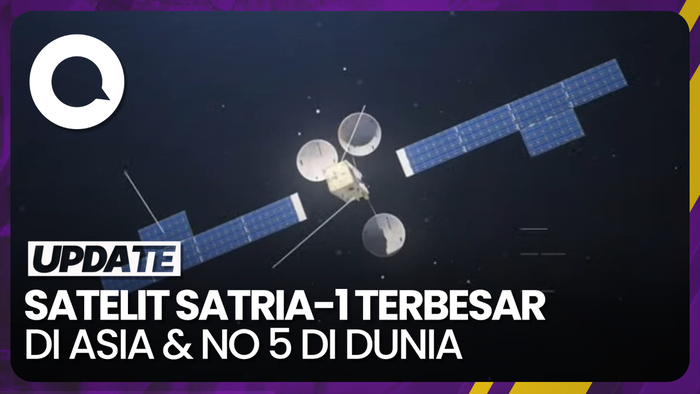 Satelit Satria-1 Akan Jadi yang Terbesar di Asia