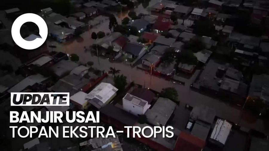 Dahsyatnya Banjir di Brasil, 11 Orang Tewas, 20 Hilang